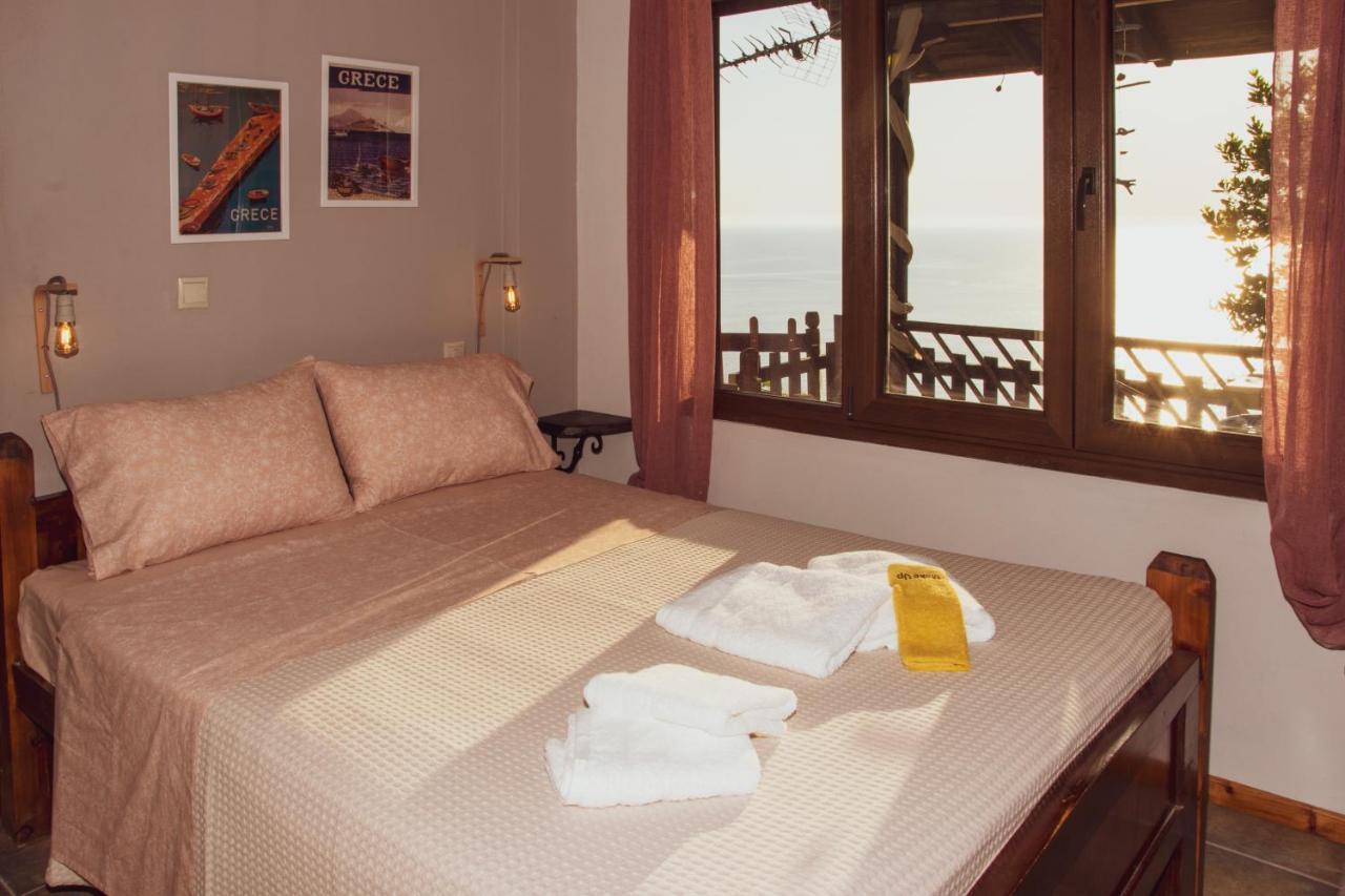 Villa Balcony On The Rocks Agioi Saranta Esterno foto
